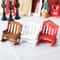 Tiny Mini Swing Rocking Chair Model Toys Decor Scale Wooden
