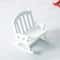 Tiny Mini Swing Rocking Chair Model Toys Decor Scale Wooden