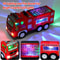 Real Firetruck Siren Sound Fire Truck Toy for Boys & Girls | Push Toy Car for Toddlers with Sound & Light | Birthday