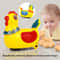 Electric Chicken Toy Doll, Music Talking Walking Chicken, Singing Dancing Egg Laying Chick Toy for Easter, Boys and Girl