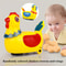 Electric Chicken Toy Doll, Music Talking Walking Chicken, Singing Dancing Egg Laying Chick Toy for Easter, Boys and Girl