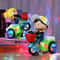 Dancing Electric Trike Cartoon Toy Spinning Stunt Car For Kids With Interactive Music Light 0