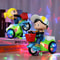 Dancing Electric Trike Cartoon Toy Spinning Stunt Car For Kids With Interactive Music Light 0