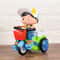 Dancing Electric Trike Cartoon Toy Spinning Stunt Car For Kids With Interactive Music Light 7