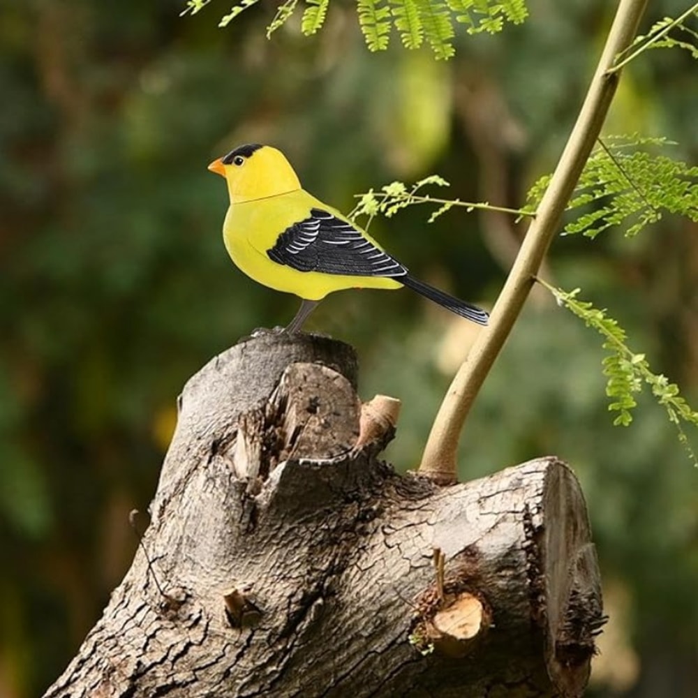 Interactive Electric Singing Bird Toy, Simulation Electronic Bird Toys for Kids with Motion Control