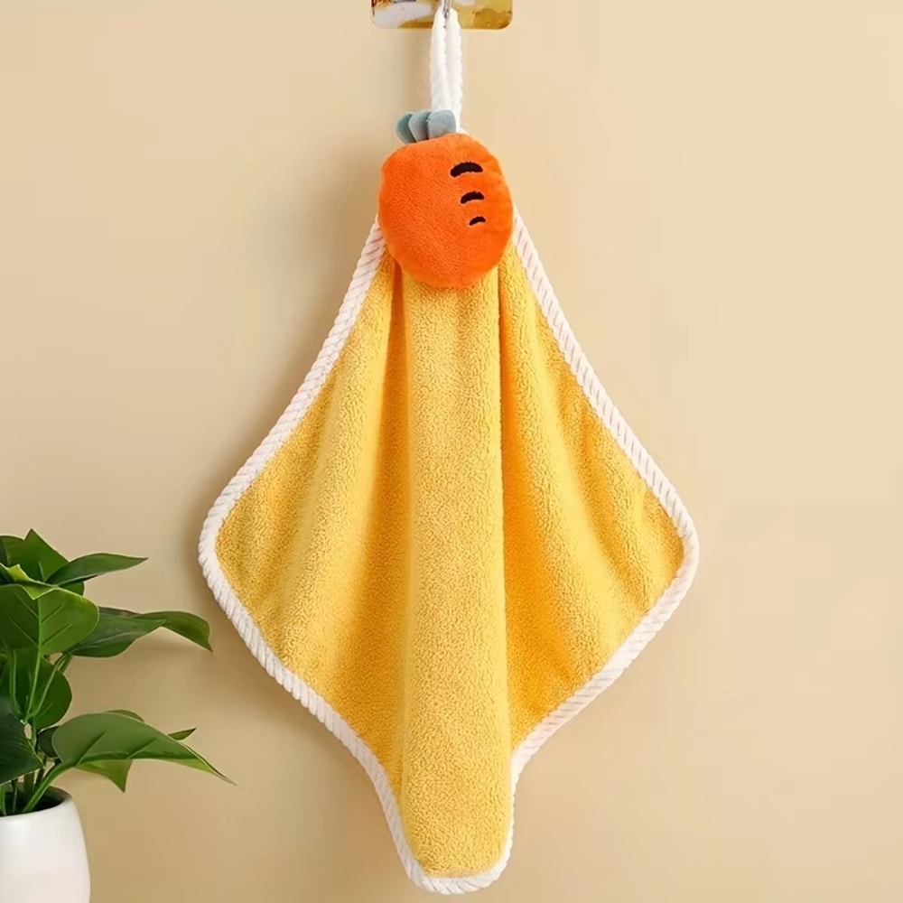 Super Absorbent Hand Towels For Infant Cute Microfiber Fingertip Towels For Kids Baby Suitable For 9