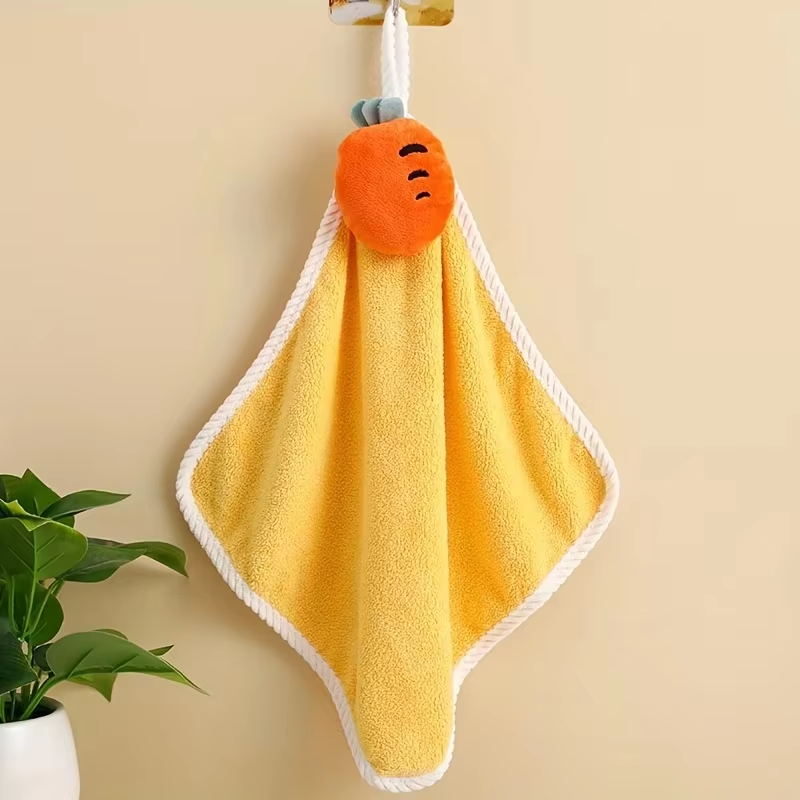 Super Absorbent Hand Towels For Infant Cute Microfiber Fingertip Towels For Kids Baby Suitable For 9