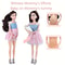 Pregnant Doll With Baby In Tummy Mom Doll Toy Playset With Baby Dolls For Kids Gift 2