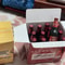 Mini Budweiser Beer Toy for Pretend Play, Dollhouse Accessory, Miniature Scene with Mini Beer Bottle Toys, Super