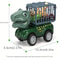 Dinosaur Transport Truck For Kids Friction Powered Dinosaur Toys Pull Back Dino Cars For Boys 1