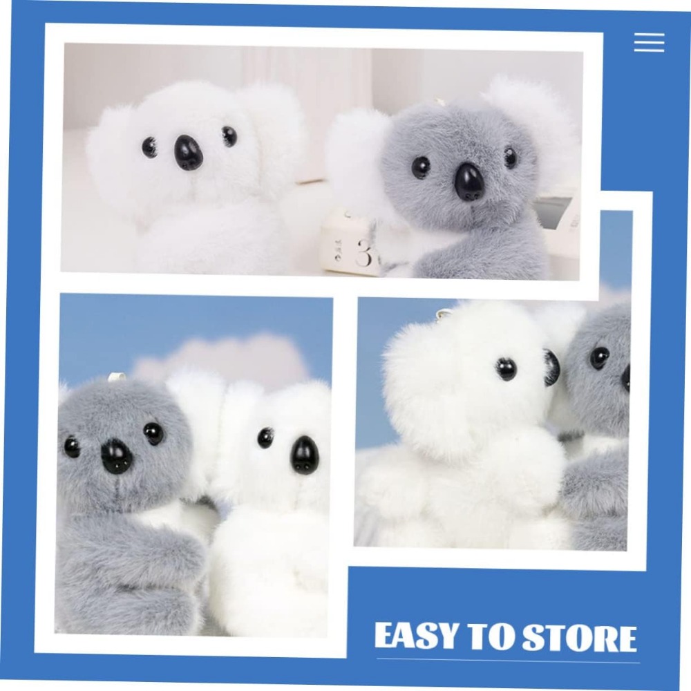 Soft Koala Bear Plush Toy, Baby Toy Keychain Pendant for Handbag, Purse, Backpack for Kids