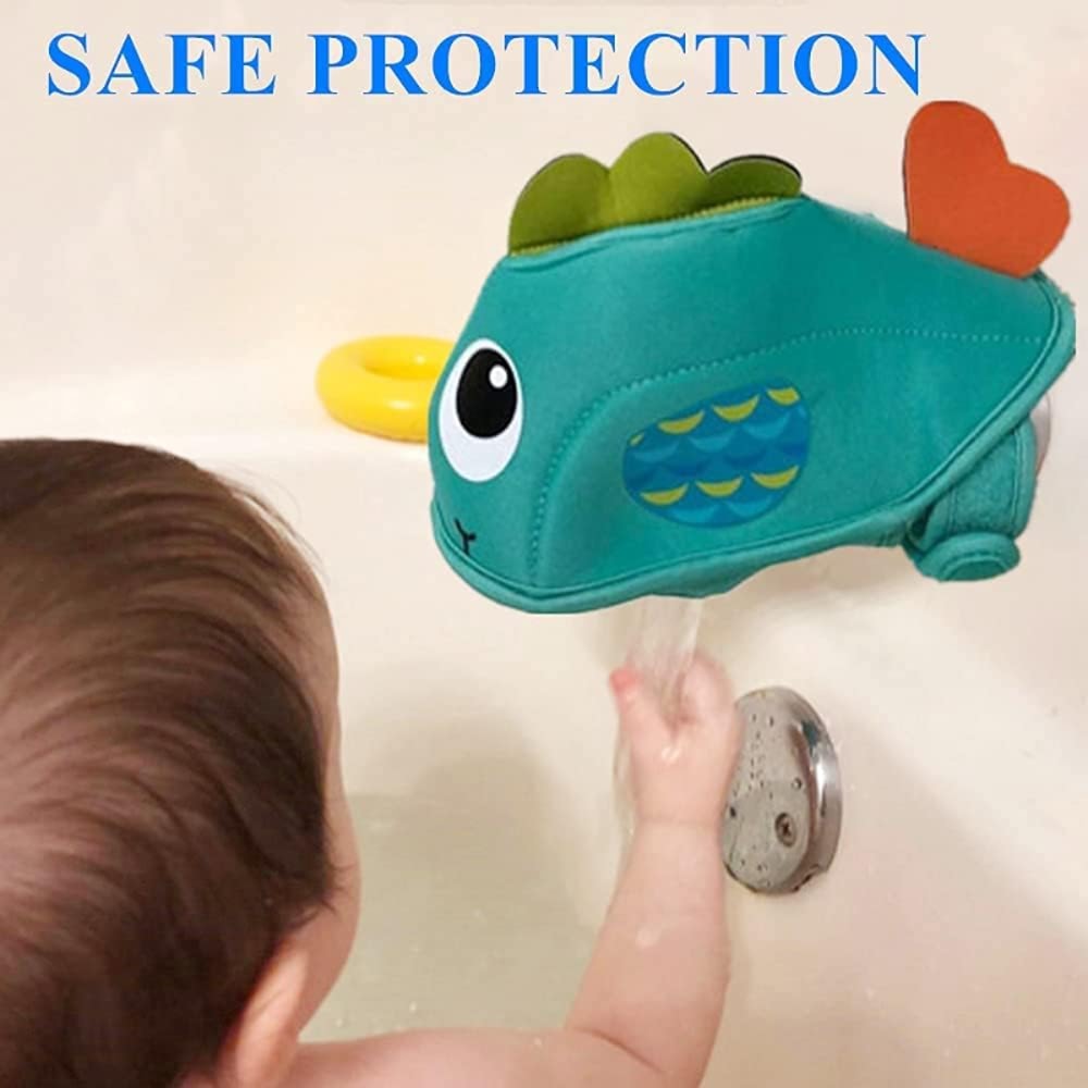Baby Safety Protector Faucet Cover, Bath Tap Edge Corner Guards for Kids
