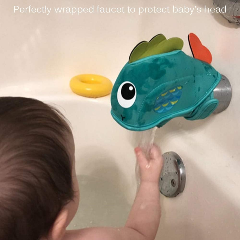 Baby Safety Protector Faucet Cover, Bath Tap Edge Corner Guards for Kids