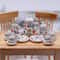 Mini Ceramic Tea Set For Kids Dollhouse Play Toy Cups Plates Dishes Gift Idea 6