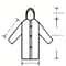 Kids Transparent Waterproof Raincoat Jacket for Boys and Girls – Mermaid Poncho