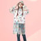 Kids Transparent Waterproof Raincoat Jacket for Boys and Girls – Mermaid Poncho