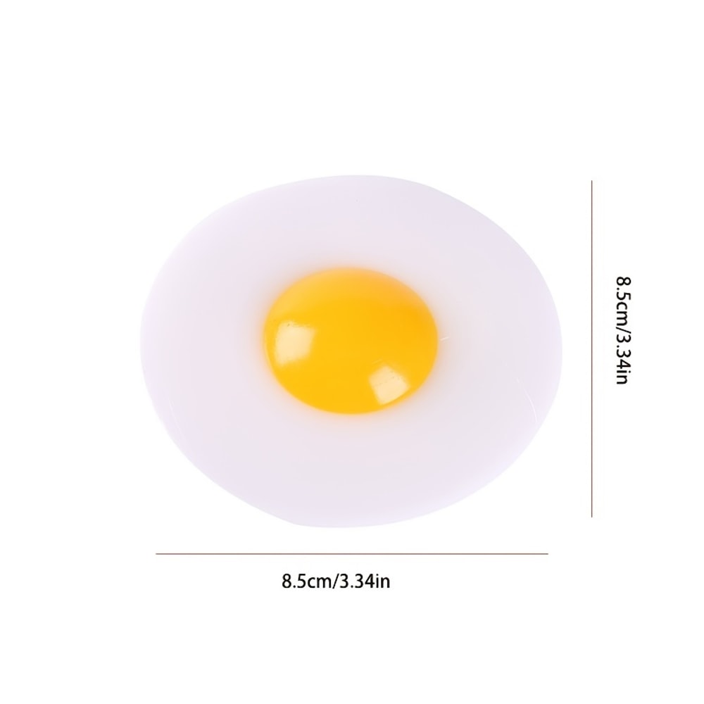 Funky Squishy Egg Toy Stress Relief Squeezing Fidget Toy For Kids Adults 2