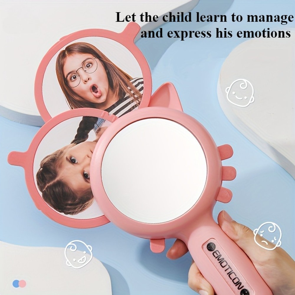 Kids Emotional Expression Mirror – Early Education & Emotional Learning Toy for Toddlers