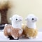 Cute Alpaca Plush Toy Soft Huggable Stuffed Doll For Kids Birthday Gift Keychain Pendant 4