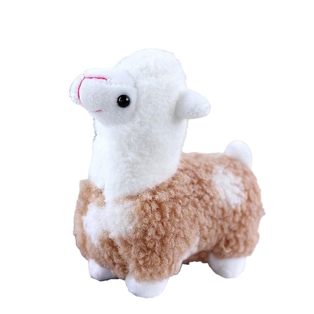 Cute Alpaca Plush Toy Soft Huggable Stuffed Doll For Kids Birthday Gift Keychain Pendant 9