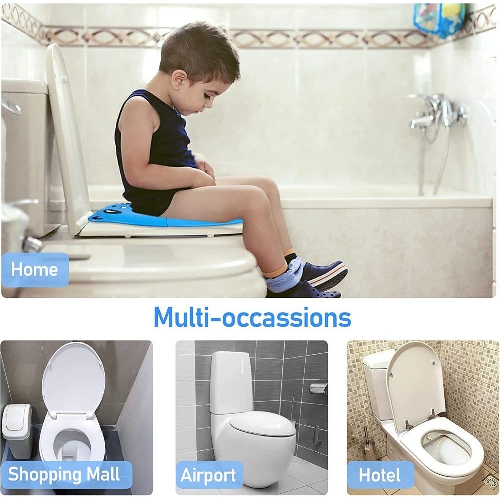Portable Foldable Toddler Potty Training Seat With NonSlip Pads TravelFriendly Easy To Clean For K 1