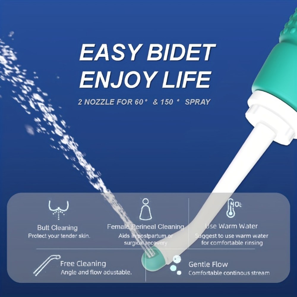 Portable Bidet Bottle for Women - Travel Bidet for Postpartum Care, Hemorrhoids, Moms, and Babies