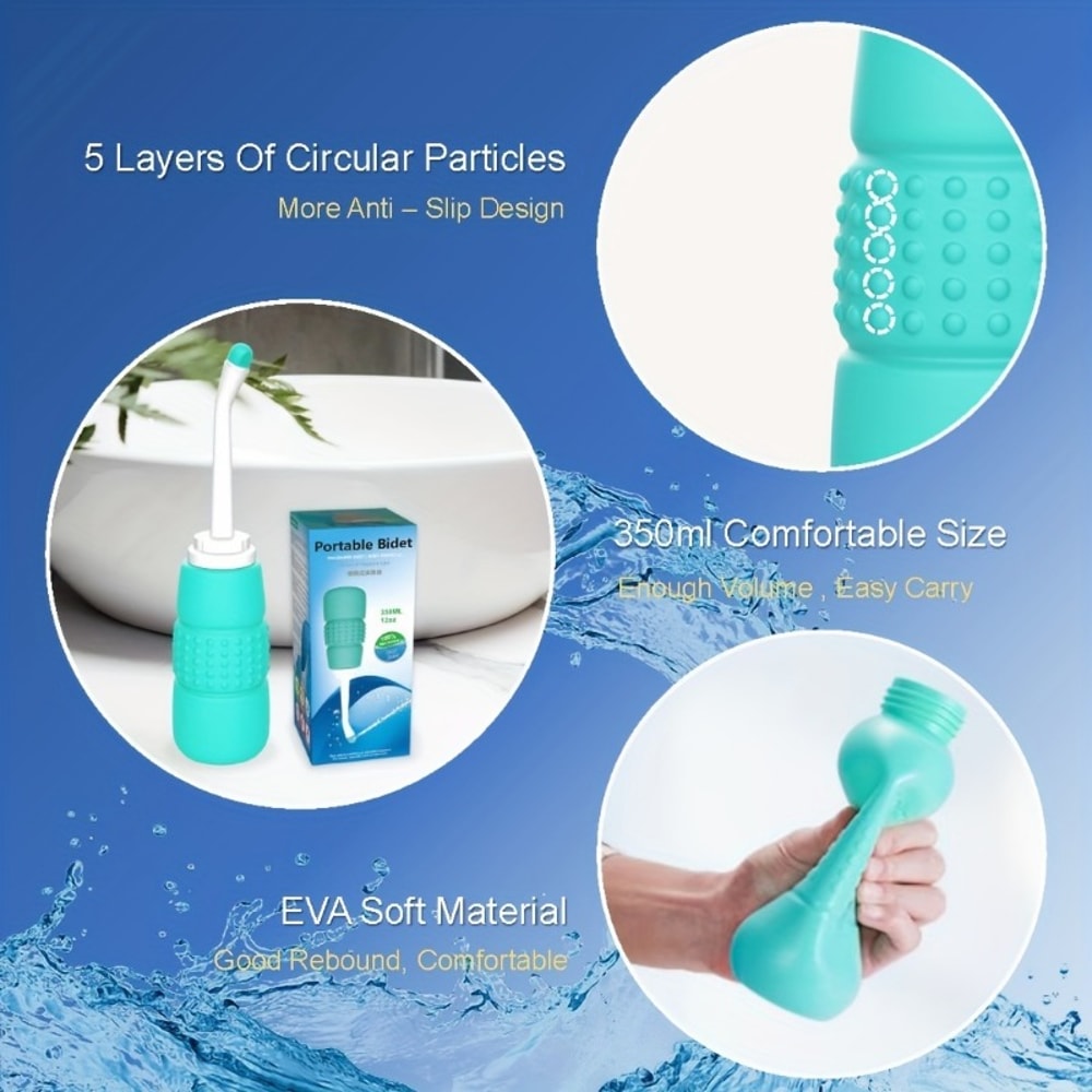 Portable Bidet Bottle for Women - Travel Bidet for Postpartum Care, Hemorrhoids, Moms, and Babies
