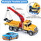 Tow Truck Toy for Kids – Friction Powered Tow Vehicle with Light & Sound, Trailer & Hook, Ideal for Boys