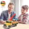 Tow Truck Toy for Kids – Friction Powered Tow Vehicle with Light & Sound, Trailer & Hook, Ideal for Boys