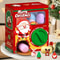 Christmas Twist Egg Maker with Santa, Elk & Snowman Dolls – Fun Surprise Twist Egg Maker for Kids, Perfect Christmas