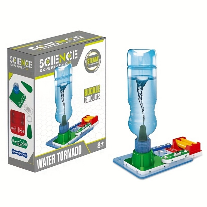 Tornado Maker DIY Tabletop Water Tornado STEM Science Craft Kit for Kids