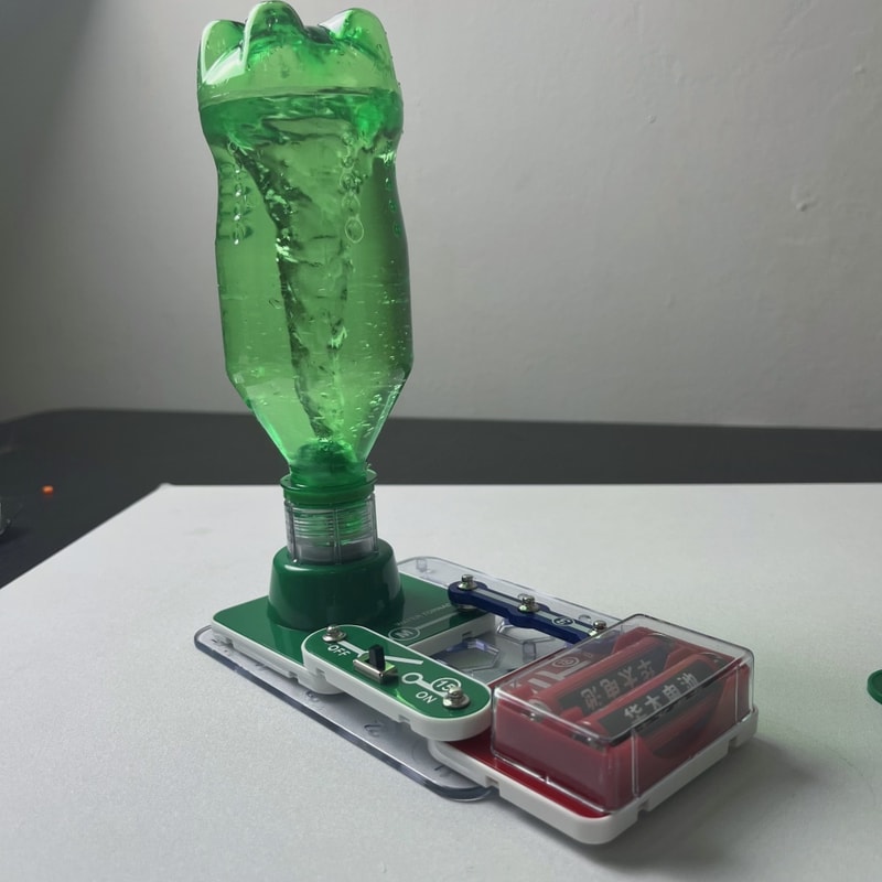 Tornado Maker DIY Tabletop Water Tornado STEM Science Craft Kit for Kids