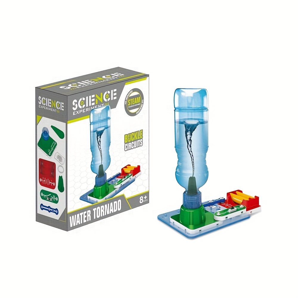 Tornado Maker DIY Tabletop Water Tornado STEM Science Craft Kit for Kids