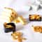 Miniature Gold Ingot Fortune Coin Dollhouse Decor Set For Feng Shui Pretend Play Simulation 1