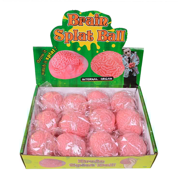 Mini Brain Squishy Squeeze Ball Fun Stress Relief Toy For Teens And Adults Perfect For Party Favor 6