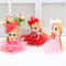 Cute Confused Wedding Dress Doll Mini Princess Dolls For Girls Dollhouse Key Pendant Christmas Gif 2