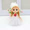 Cute Confused Wedding Dress Doll Mini Princess Dolls For Girls Dollhouse Key Pendant Christmas Gif 6