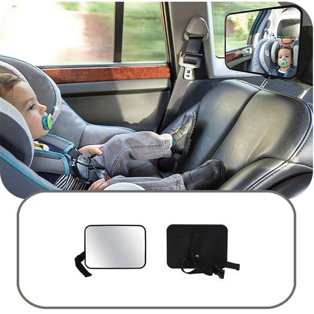 Wide Angle Baby Car Seat Mirror Adjustable Rear Seat Safety View