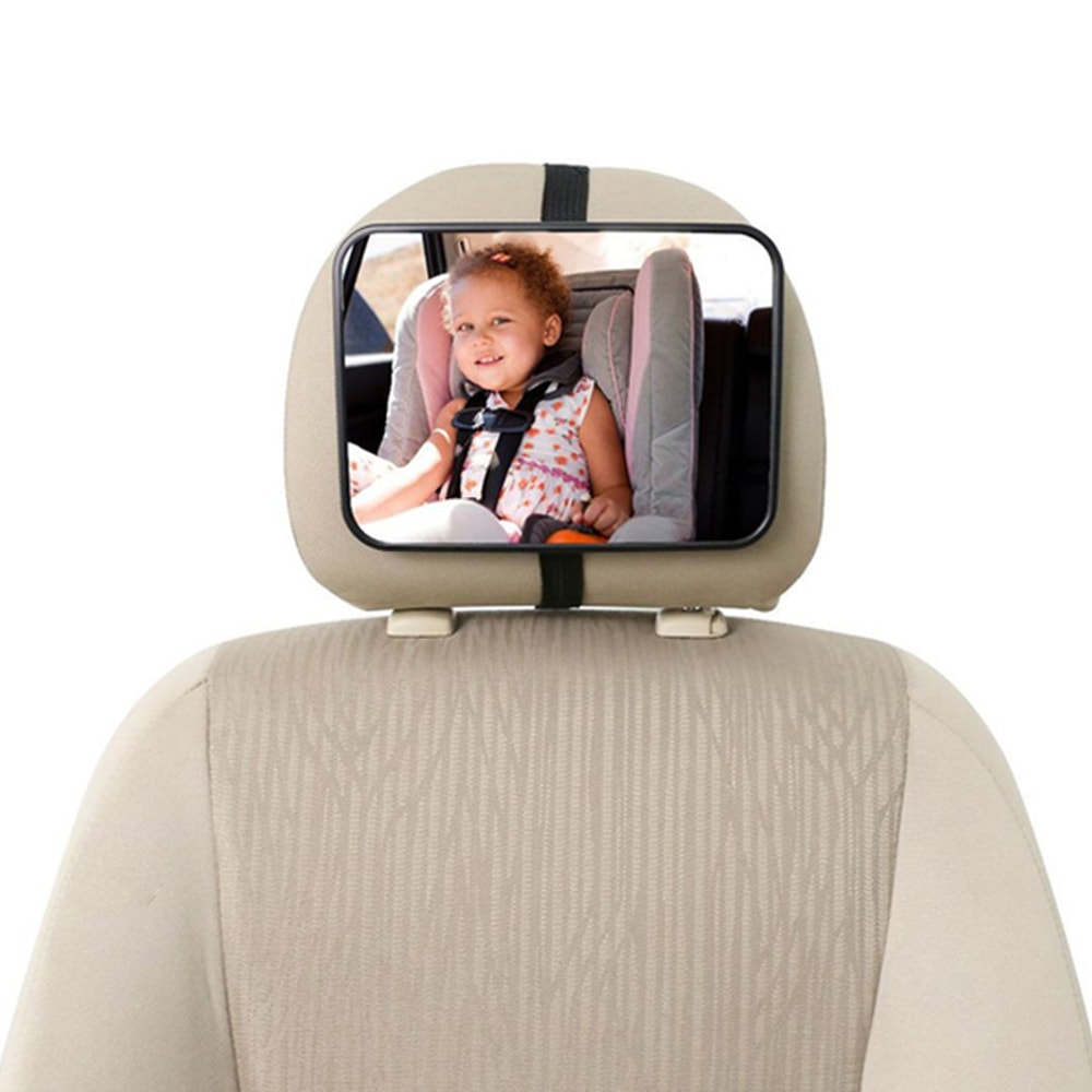 Wide Angle Baby Car Seat Mirror Adjustable Rear Seat Safety View
