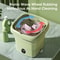 Portable Folding Mini Washing Machine For Underwear Socks And Travel Laundry 2