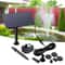Solar Water Fountain Pump with Stake for Garden and Fish Tank Decor