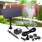 Solar Water Fountain Pump with Stake for Garden and Fish Tank Decor