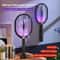 Rechargeable Electric Mosquito Racket With UV Killer Lamp And Type C Charging 2