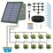 Solar Powered Drip Irrigation System for Automatic Plant Watering DIY Garden Kit