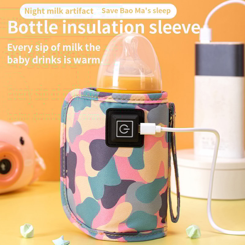 Portable USB Milk Bottle Warmer For Travel And Baby Feeding Insulated Nursing Bottle Heater 1