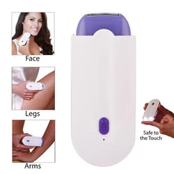 mini electric epilator & rechargeable shaver for facial and body hair removal