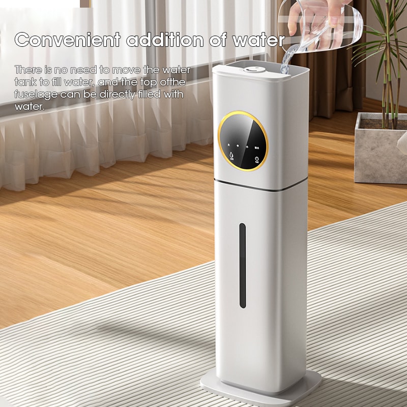 8L Smart Control Humidifier with LED Display Ultra Cool Mist for Home and Office
