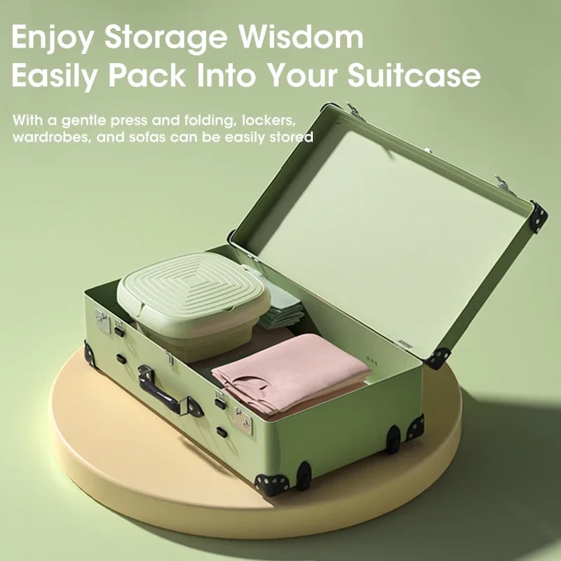 Compact Dehydrating Washing Machine For Socks And Underwear 4