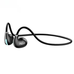 wireless bluetooth air conduction headset with hd microphone for sports