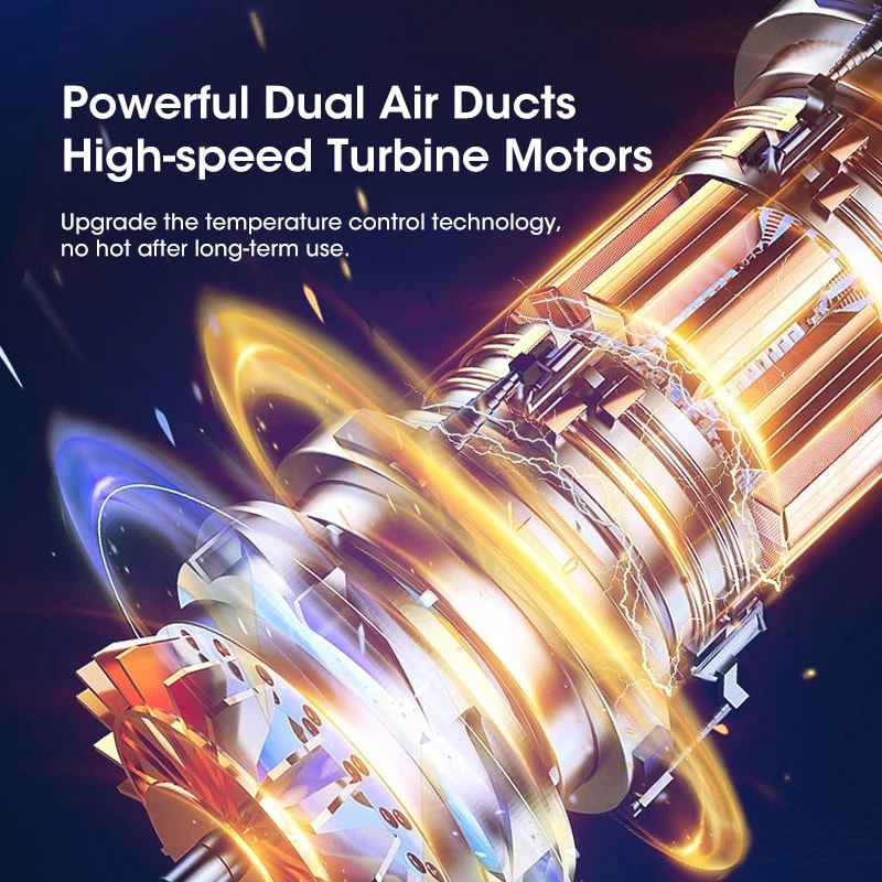 Wireless Portable Vacuum Cleaner Suction for Home, Car & Pet Hair